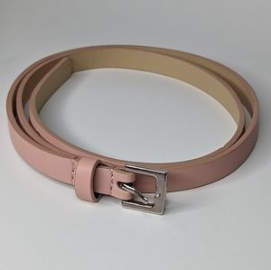 🟠3/$15 - Pink Women's Skinny Belt